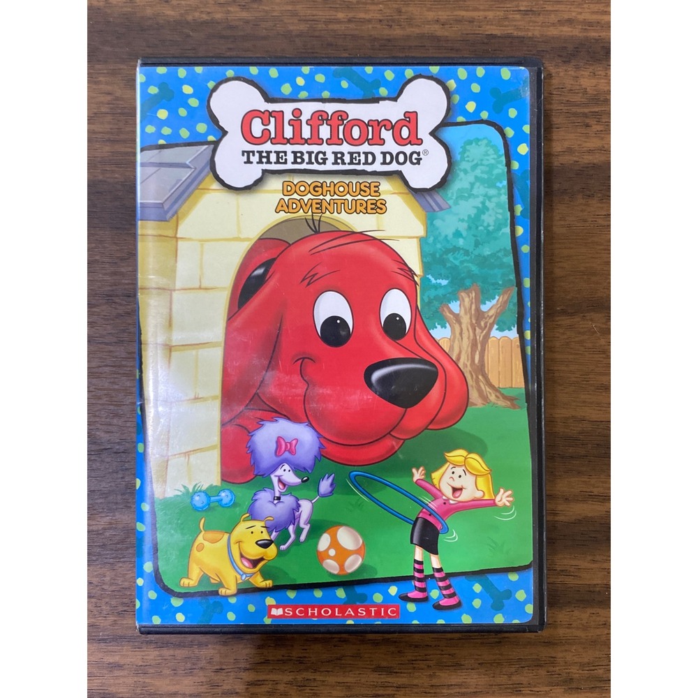 Clifford the Big Red Dog Doghouse Adventures DVD Scholastic Kids Animated Movie